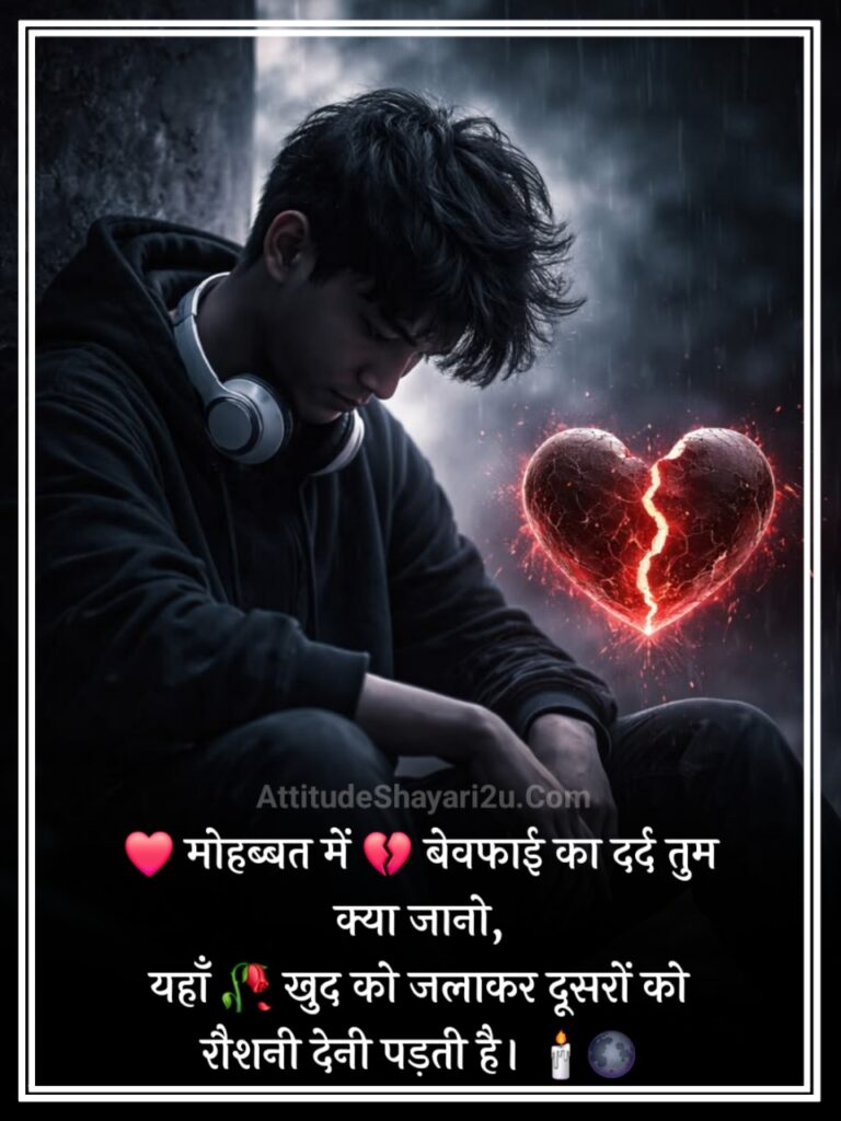 Bewafa Shayari Love