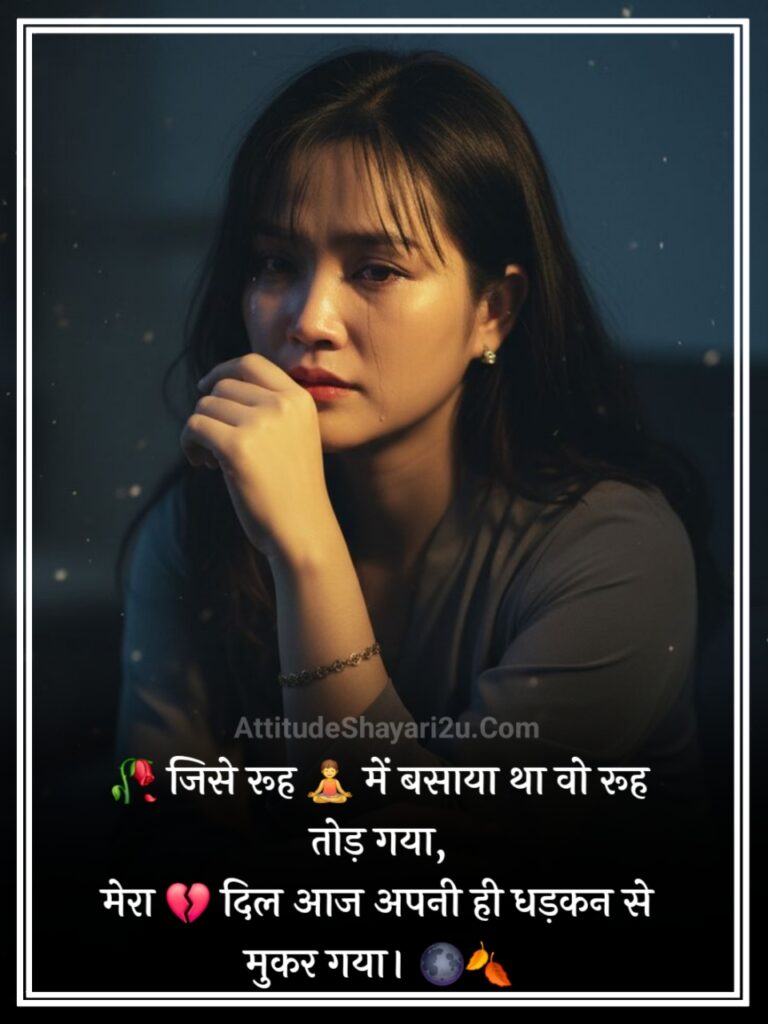 दिल टूट सबसे दर्द भरी शायरी