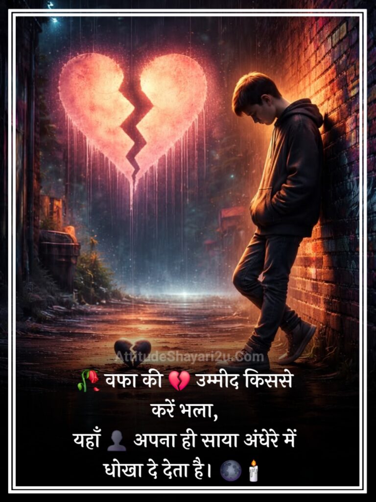 Dhoka Shayari in Hindi