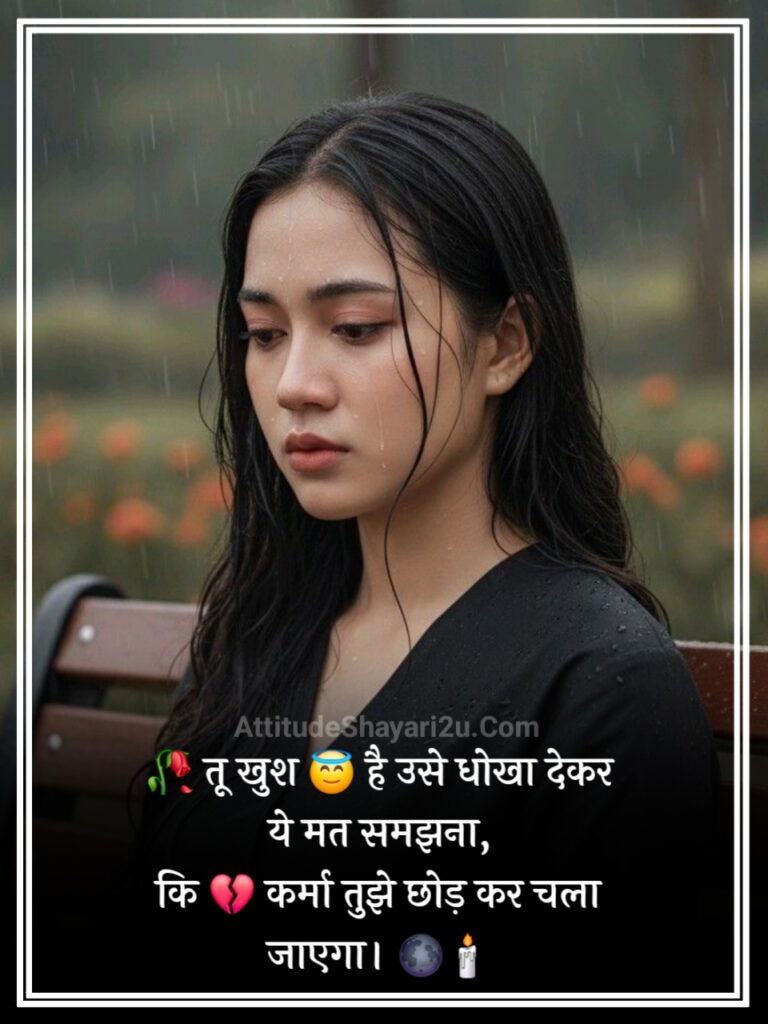 Pyar Me Dhoka Shayari in Hindi