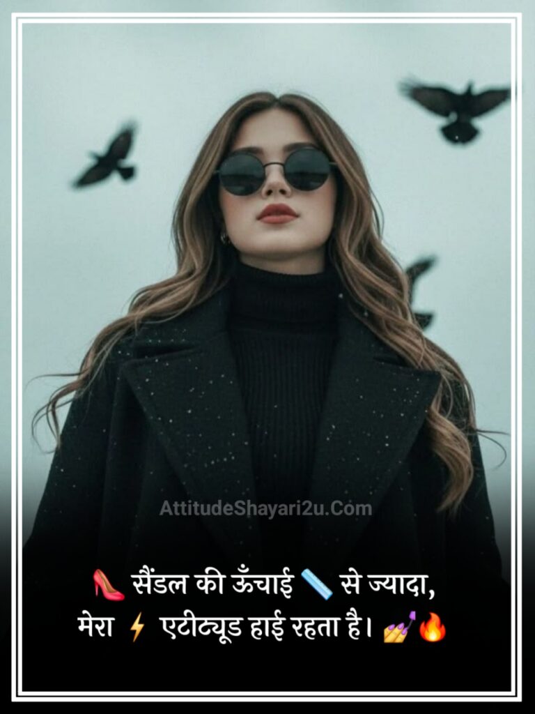 Instagram Shayari Attitude Girl