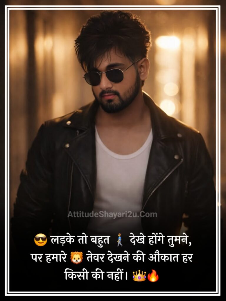 Instagram Shayari Attitude Boy