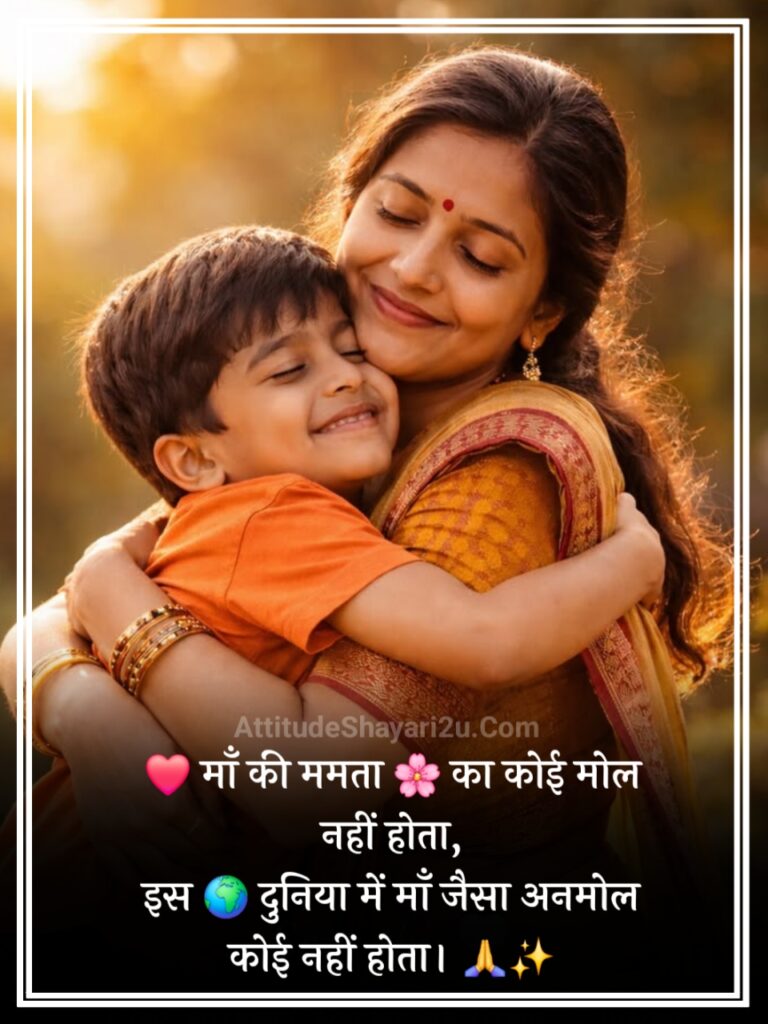 Maa Shayari in Hindi