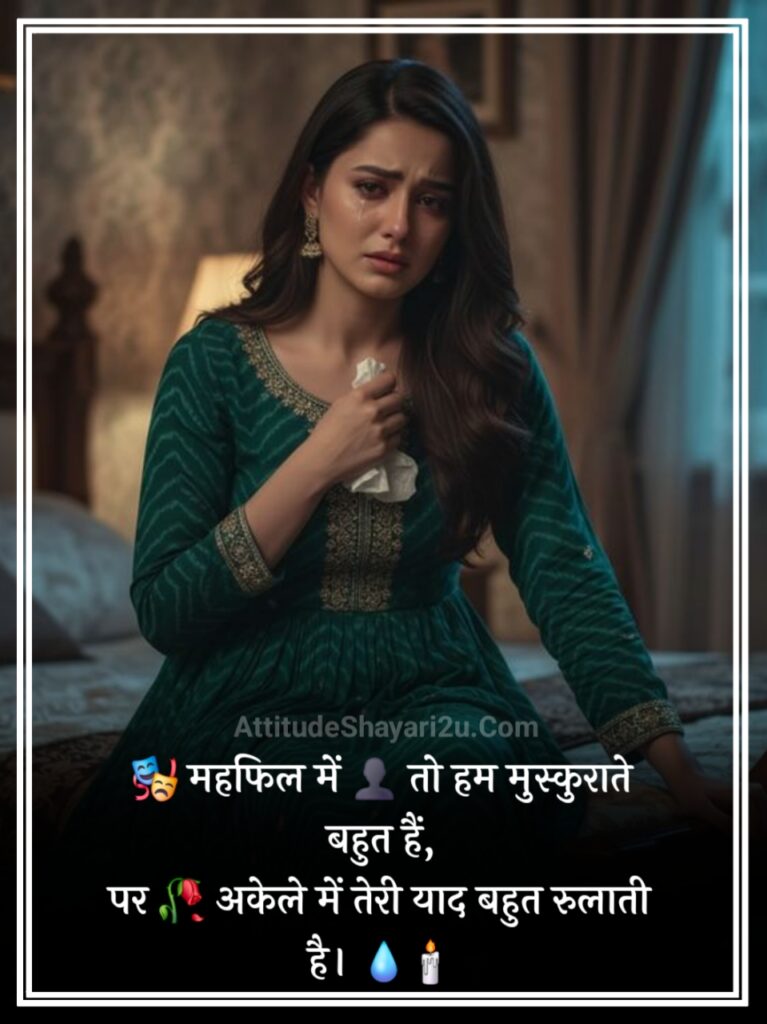 एकतरफा प्यार सैड शायरी