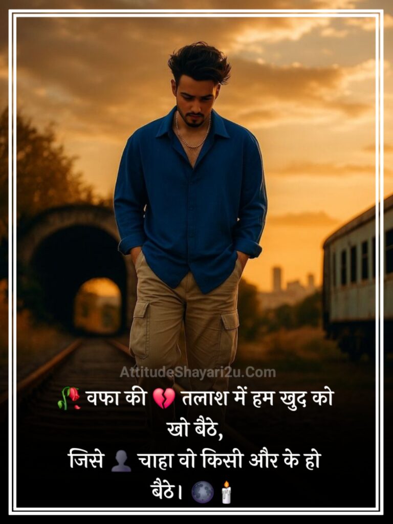 एकतरफा प्यार सैड शायरी