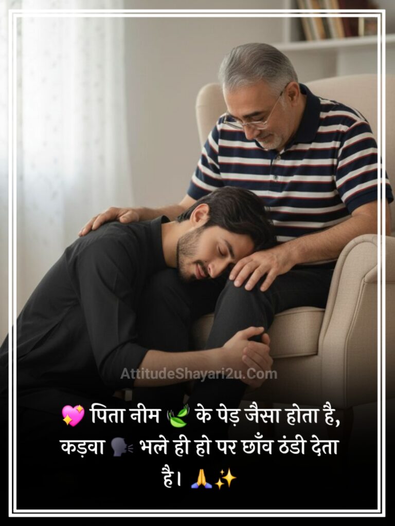 Papa Shayari 2 Line